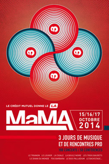 MaMA Festival 2014 : Bi-pole night : stand high patrol + Applause + Cymbals & Lv Ft J.Idehen