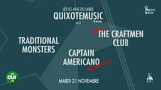 les 10 ans du label Quixotemusic vol.2 à Petit Bain