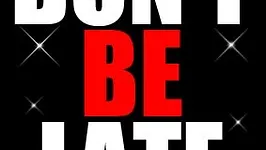 "Don't Be Late" SPECIAL CHRISTMAS