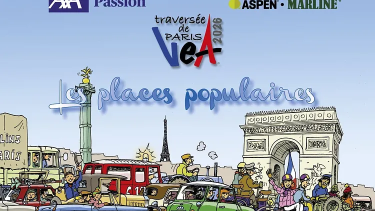 26e Traversée de Paris hivernale en véhicules d'époque