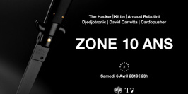 T7 x Zone 10 Years : The Hacker, Kittin, Arnaud Rebotini