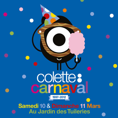 Colette fait son carnaval au jardin des Tuileries ! Tu viens ?