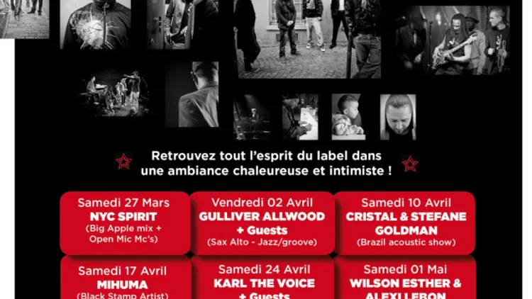 Carte Blanche & Timbre Noir