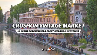 CrushON Vintage Market x Le Point Éphémère