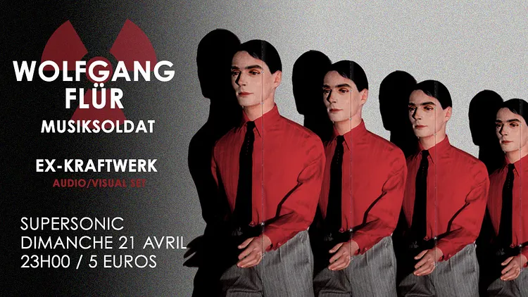 Wolfgang FLÜR (ex-Kraftwerk) Audio Visual set / Supersonic