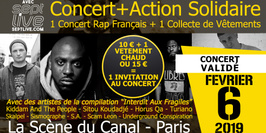 Concert Rap Français + Collecte de Vêtements