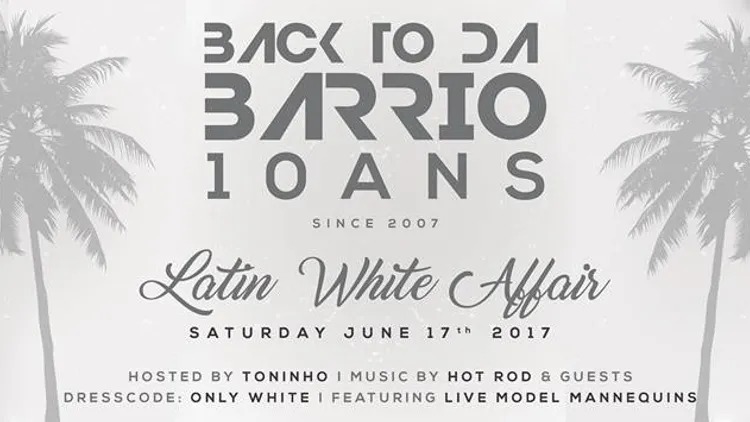 10 Ans de BACK TO DA BARRIO @ Palais Maillot #LatinWhiteAffair