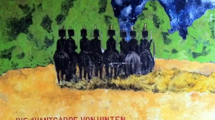 Die Avantgarde von hinten - Werner Büttner