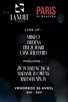 PARIS IS DANCING X LA NUIT