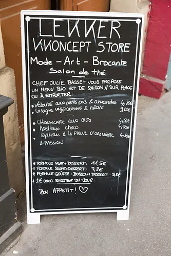 Lekker Kkoncept Store Restaurant Shop Paris