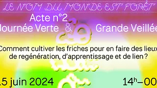 Journée Verte et Grande Veillée