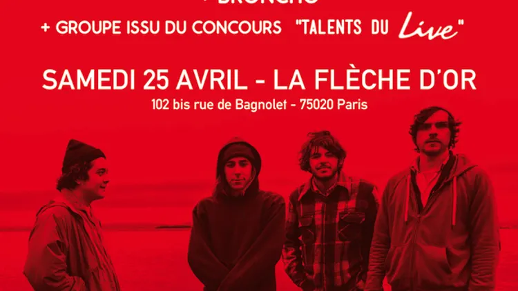 SOIREE PRESSION LIVE : THE DISTRICTS + BRONCHO