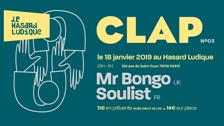 CLAP #3 SOULIST & MR. BONGO