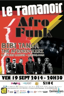 Bibi Tanga + The Afrorockerz + Dj Julien Lebrun & Djeuhdjoah