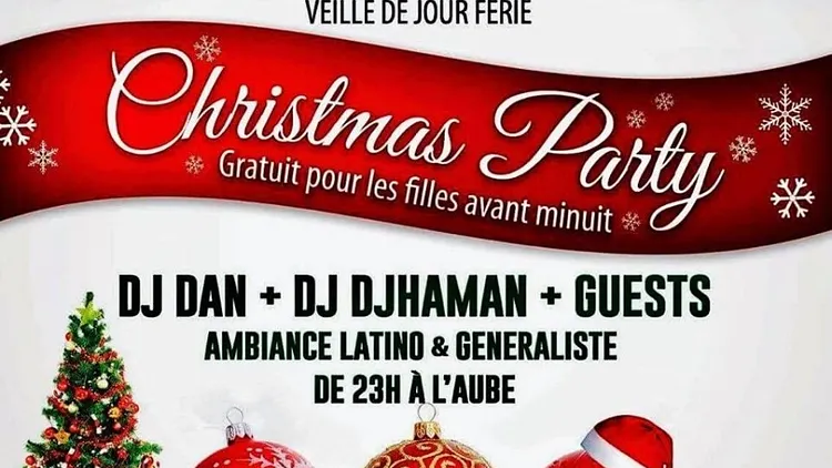 Christmas Party Latino Généraliste 24 Déc au Réservoir