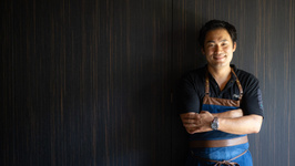 Le Chef Kazuyuki Tanaka au Lutetia