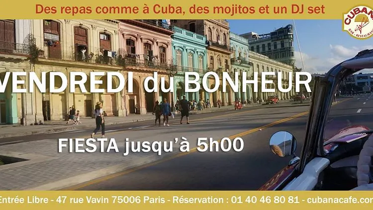 Vendredi soir, Animation DJ pour fêter le weekend !