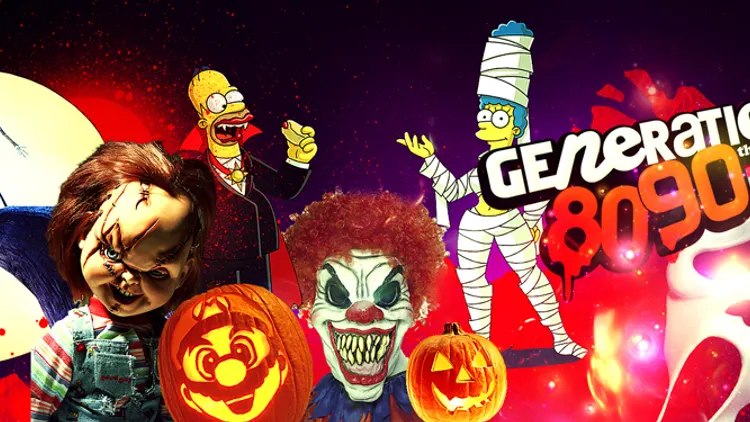 Generation 80-90 en mode Halloween