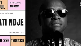 L’Été à DOCK B // Concert live en terrasse : Ati Ndje (afrobeat)
