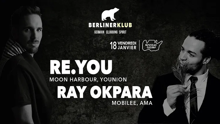BERLINER Klub : Re You, Ray Okpara