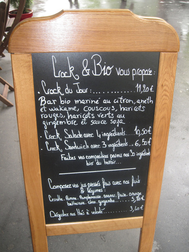 Crock & Bio Restaurant Paris