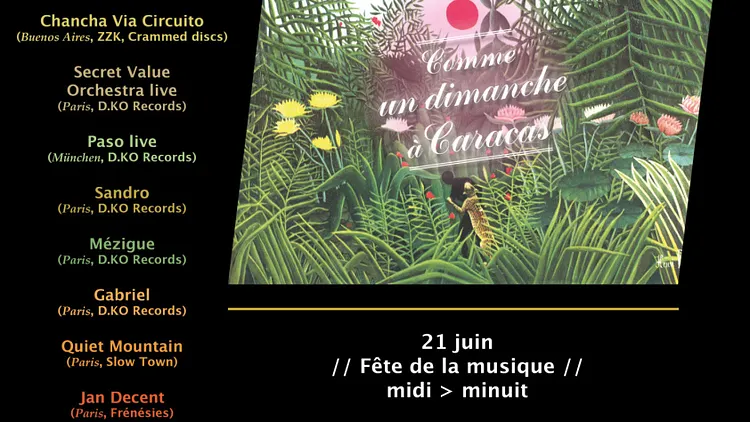 COMME UN DIMANCHE A CARACAS