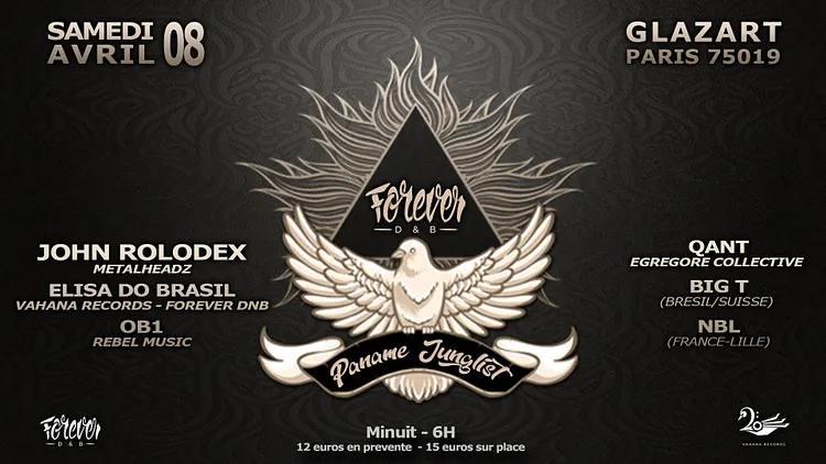 FOREVER DNB : John Rolodex, OB1, Elisa Do Brasil