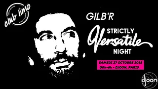 Club Limo Invite Gilb'R - Strictly Versatile Night