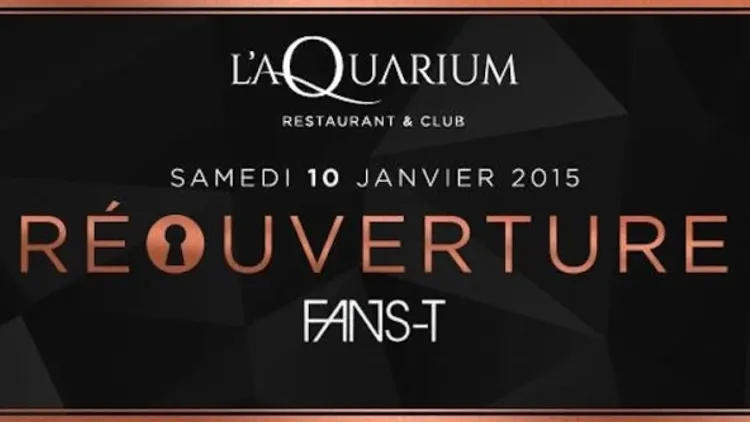 REOUVERTURE DE L'AQUARIUM