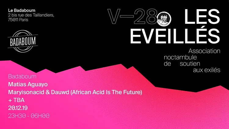 Les Eveillés: African Acid is the Future Dauwd, Matias Aguayo, Holdtight, Cheb Gero
