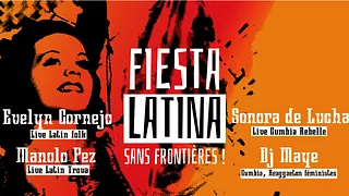 Fiesta Latina Sans Frontières! Evelyn Cornejo en concert