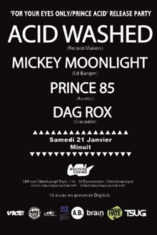 Acid Washed release party