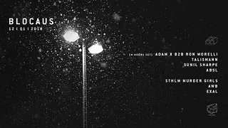 Concrete x Blocaus: Adam X b2b Ron Morelli, Talismann, ABSL, AWB