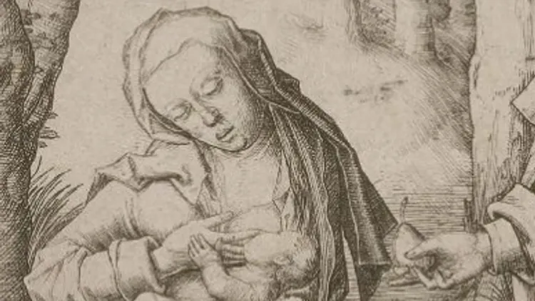 Lucas de Leyde vers 1494-1533 - Gravure de cuivre
