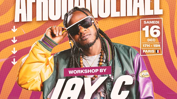 Stage d’afrodancehall avec JAY C de ALL IN / Invictus Crew au Carreau du Temple