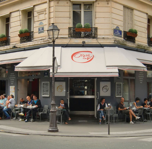 Open Café Restaurant Bar Paris