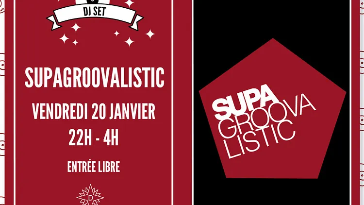 Supagroovalistic aux platines