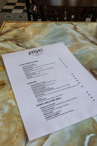 Yoyo Restaurant Bar Paris