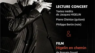 Hommage à Higelin // Lecture-Concert / Philippe Bertin + Pierre Chérèze