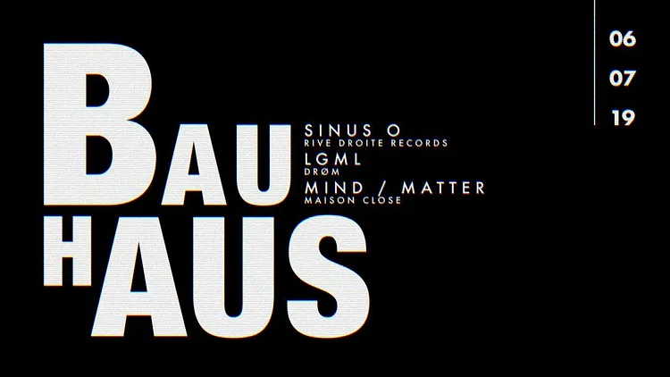 NF-34 / Bauhaus x Sinus O, LGML, Mind / Matter