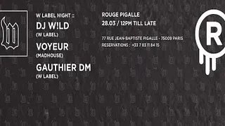 LE ROUGE // "W" LABEL NIGHT