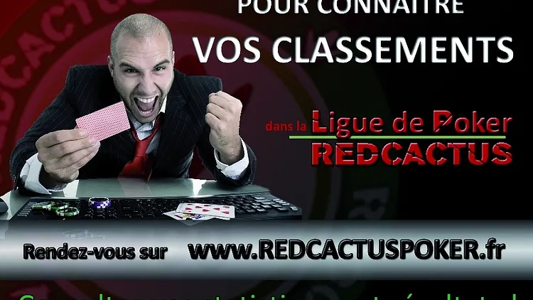 Tournoi de poker gratuit RedCactus