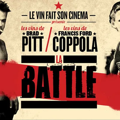 Les vins des stars de cinéma s'affrontent en battle