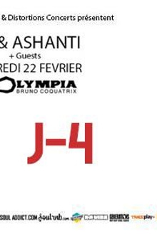 Joe + Ashanti à l'Olympia