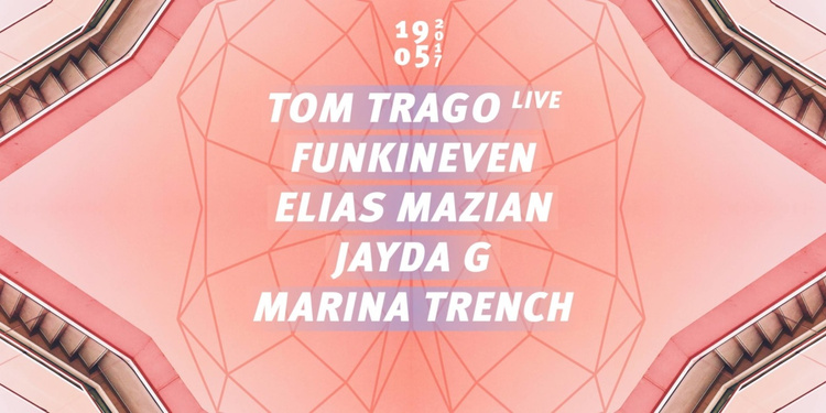Concrete: Tom Trago live, Funkineven, Elias Mazian, Jayda G