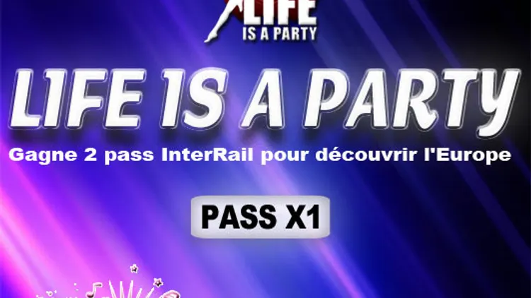 LIFE IS A PARTY