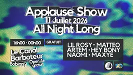 APPLAUSE SHOW OPEN AIR + CLUB