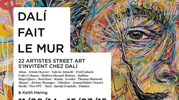 Exposition Dalí fait le mur
