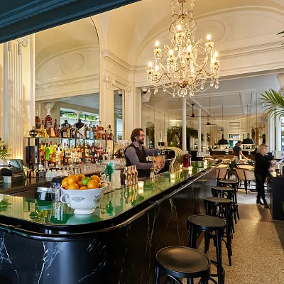 La Fidélité : bistrot chic pour décor tropical