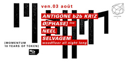 Concrete x Token: Antigone b2b Kr!z, Ø [Phase] Live, Neel, Selvagem